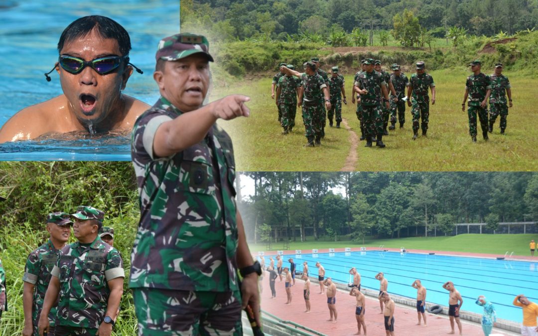 Gubernur Akmil Cek Kolam Renang Dan Lapangan Tembak Akmil Akademi Militer