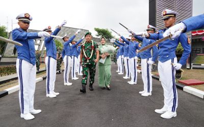 Tradisi Penerimaan Mayjen TNI R. Sidharta Wisnu Graha di Akademi Militer