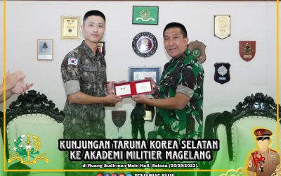 Kunjungan Taruna Korea Selatanke Akademi Militier Magelang