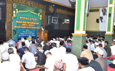 Akademi Militer Memperingati Maulid Nabi Muhammad SAW