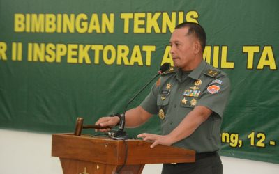 Pembukaan Bimtek Inspektorat Akademi Militer