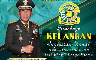 Gubernur Akademi Militer Beserta Persit Kartika Chandra Kirana PCBS Akmil dan Keluarga Besar Akademi Militer Mengucapkan KEUANGAN ANGKATAN DARAT