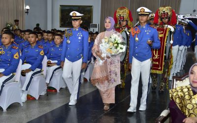 Wejangan Ibu Upakarini Wira Taruna Dalam Rangkaian Pengukuhan Ibu Upakarini Wira Taruna di Akademi Militer