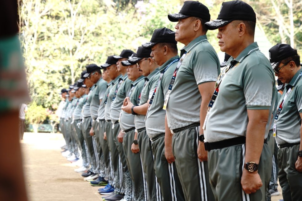 Calon Wisudawan Perwira Tinggi TNI AD Berikrar Di Puncak Tidar Magelang ...