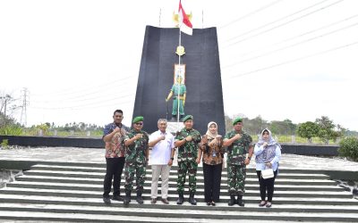 Gubernur Akademi Militer Resmikan Monumen Perjuangan Taruna Plataran