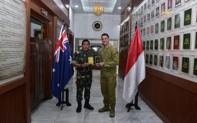 Pelepasan Mayor Michael Kitting di Akademi Militer: Suatu Tindak Lanjut Kerjasama Indonesia-Australia