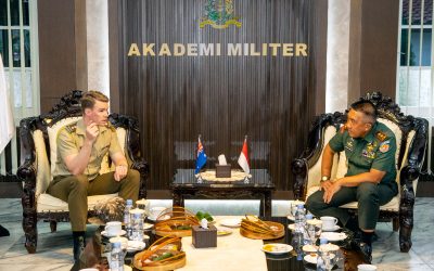 Pertemuan Strategis: Gubernur Akmil Sambut Instruktur Militer Australia di Akmil Magelang