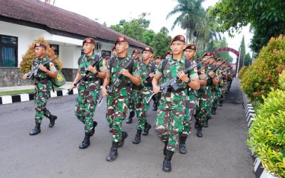 Pemberangkatan Pendidikan Para Dasar Taruna Akademi Militer Tingkat IV/Sermatutar TP 2023/2024