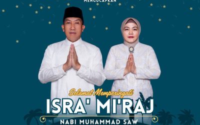 Gubernur Akademi Militer Beserta Persit Kartika Chandra Kirana PCBS Akmil dan Keluarga Besar Akademi Militer Mengucapkan Selamat Memperingati Isra’ Mi’raj “Nabi Muhammad SAW 27 Rajab 1445 H / 2024 M”