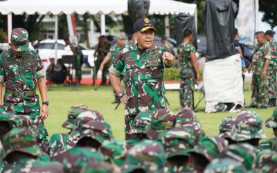 Gubernur Akademi Militer Tinjau Gladi Upacara Penutupan Latsitarda Nusantara XLIV/2024