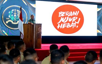 Pembekalan Irjenad Anti Korupsi Kepada 417 Taruna Akmil