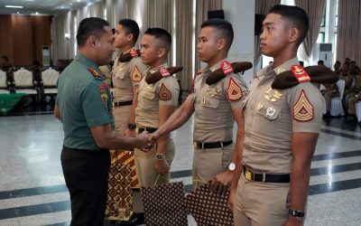 Pembekalan Inspiratif Oleh Danyonif 411 Letkol Inf Subandi Untuk Taruna Akmil Tingkat IV