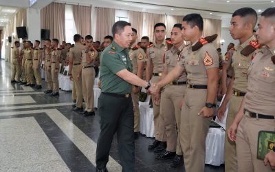 Ceramah Pembekalan Kapushubad Kepada 417 Taruna Akademi Militer