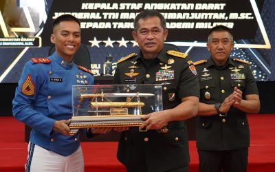 Ceramah Pembekalan KSAD Jenderal TNI Maruli Simanjuntak Kepada Taruna Akmil Tk IV/ Sermatutar TP. 2023/2024