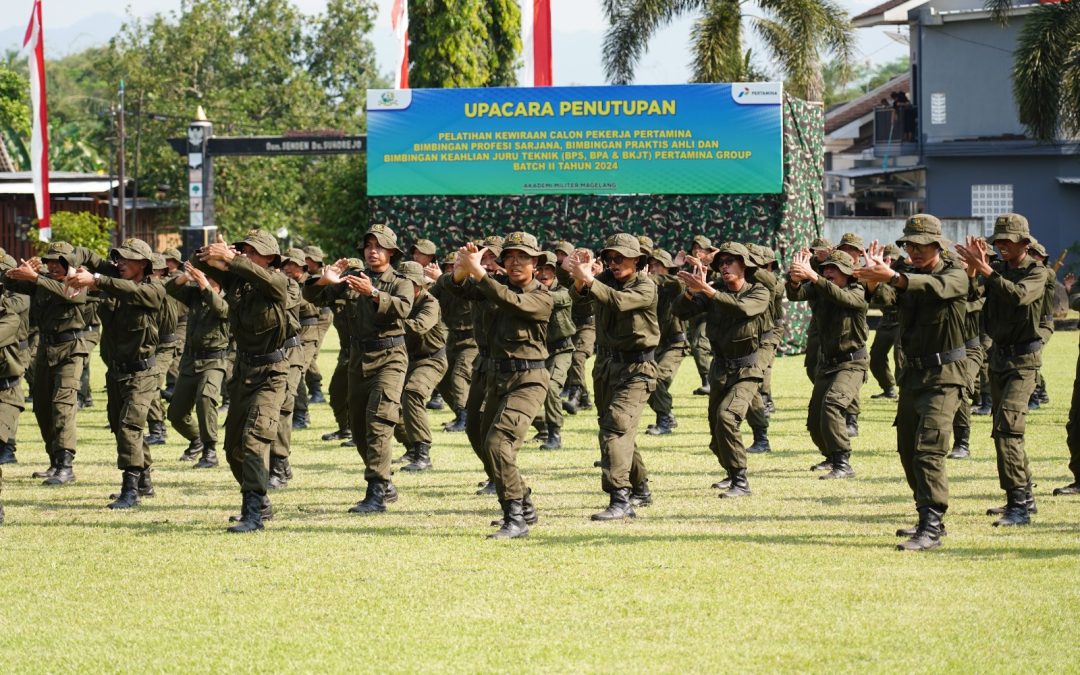 Pertamina Tingkatkan Kualitas SDM Melalui Pelatihan Kewiraan Batch II Tahun 2024