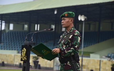 Upacara Bendera di Akademi Militer Magelang