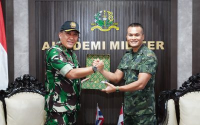 Gubernur Akademi Militer Terima Delegasi Chulachomklao Royal Military Academy Thailand