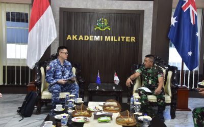 Audiensi Tim Advance Menhan Australia di Akademi Militer Magelang