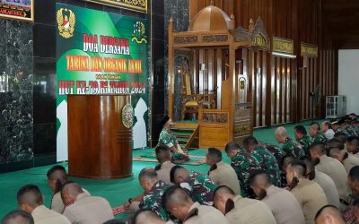 Doa Bersama Taruna dan Organik Akmil Dalam Rangka HUT ke-79 RI