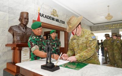 Kunjungan Taruna Royal Military College-Duntroon (RMC-D) Australia ke Akademi Militer