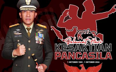 Gubernur Akademi Militer Beserta Persit Kartika Chandra Kirana PCBS Akmil dan Keluarga Besar Akademi Militer Mengucapkan Selamat Hari Kesaktian Pancasila.