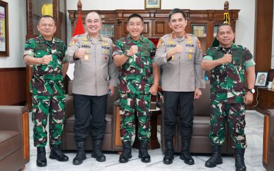 Gubernur Akmil Sambut Kunjungan Gubernur Akpol di Magelang