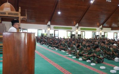 Teladani Akhlak Nabi Muhammad SAW Wujudkan Personel TNI AD Yang Religius