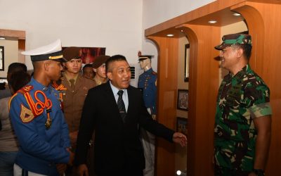 Gubernur Akmil Kunjungi Stand Akmil Dalam Rangka TNI AD Fair 2024