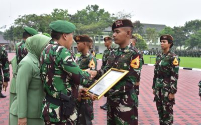 Berprestasi Dalam Pekan Integrasi Taruna dan Lomba Karya Cipta Prajurit dan PNS