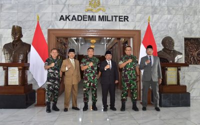 Gubernur Akademi Militer Terima Audiensi Pjs Wali Kota Magelang