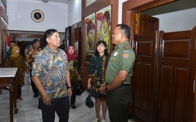 Wagub Akmil Terima Audensi Dewan Pimpinan Nasional Prawiro Indonesia Garuda Merah Putih