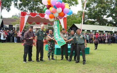 Bazar Sembako Puskop Kartika Tidar Dalam Rangka HUT ke-79 TNI