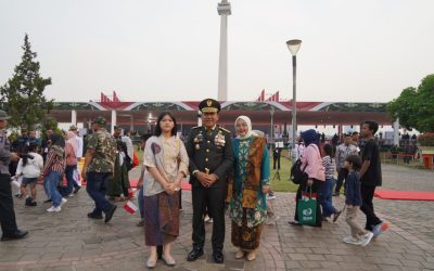 Gubernur Akademi Militer Hadiri Peringatan HUT ke-79 TNI