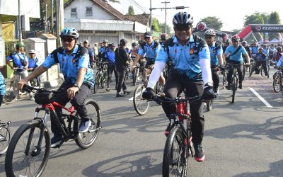 Fun Bike dan Kegiatan Sosial HUT ke-79 TNI di Magelang