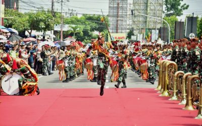 Wakil Gubernur Akmil Hadiri Kirab Budaya Nusantara di Kota Magelang