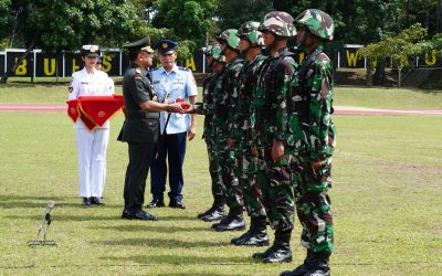 Penutupan Pendidikan Dasar Integratif Kemitraan Akademi TNIdan Akpol Tahun Pendidikan 2024