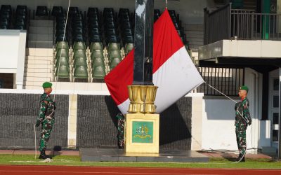 Dirum Akmil Pimpin Upacara Bendera Minggu Keempat Desember 2024