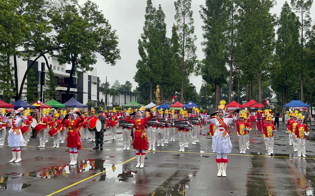 Gebyar Drumband Meriahkan HUT ke-74 Korps Ajudan Jenderal TNI AD