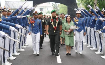 Tradisi Penerimaan dan Pelepasan Danmentar di Akademi Militer