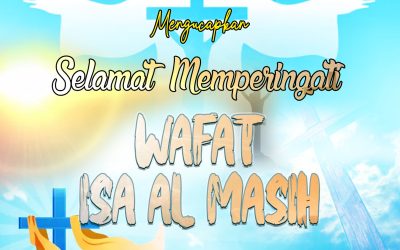 Gubernur Akademi Militer Beserta Persit Kartika Chandra Kirana PCBS Akmil dan Keluarga Besar Akademi Militer Mengucapkan Selamat Memperingati Wafat Isa Almasih.